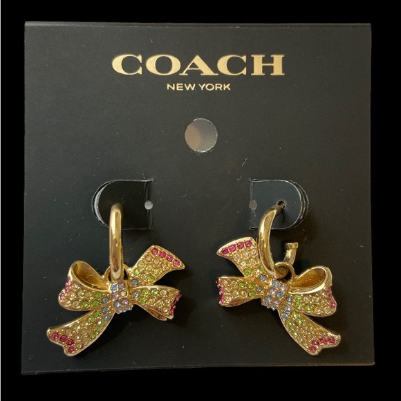 NWT COACH EARRINGS - Picture 6 of 8
